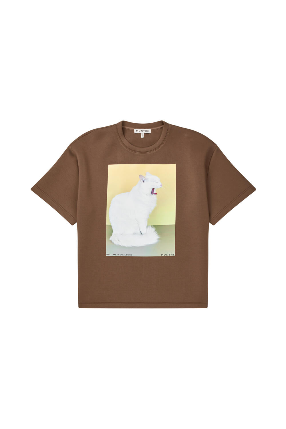 Raploi Neopren Sweat t-shirt - brun